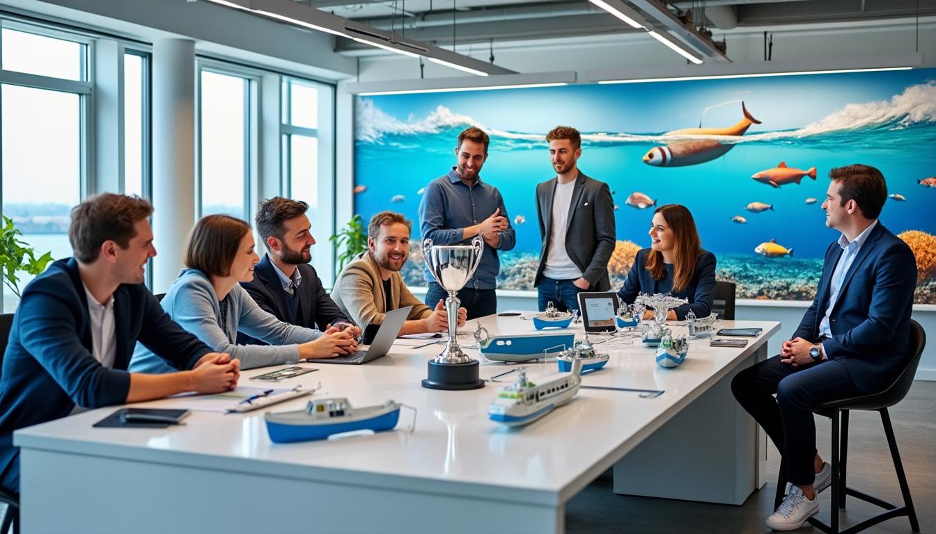 découvrez comment une start-up brestoise a été récompensée par un prix d'innovation grâce à ses actions en faveur de la préservation des mers et de l'environnement marin.