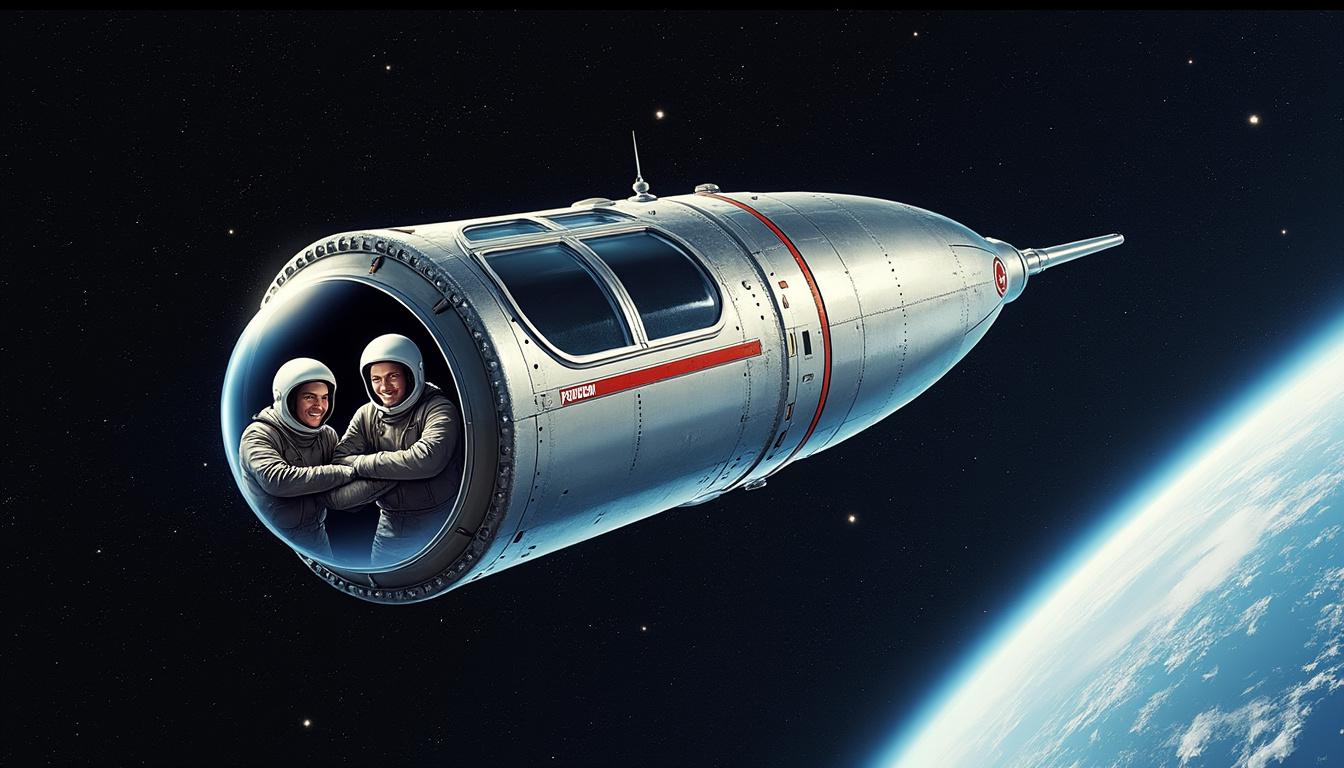 découvrez voshkod 1, la première mission spatiale habitée lancée en octobre 1964, marquant un tournant historique dans l’exploration de l’espace par l’union soviétique.
