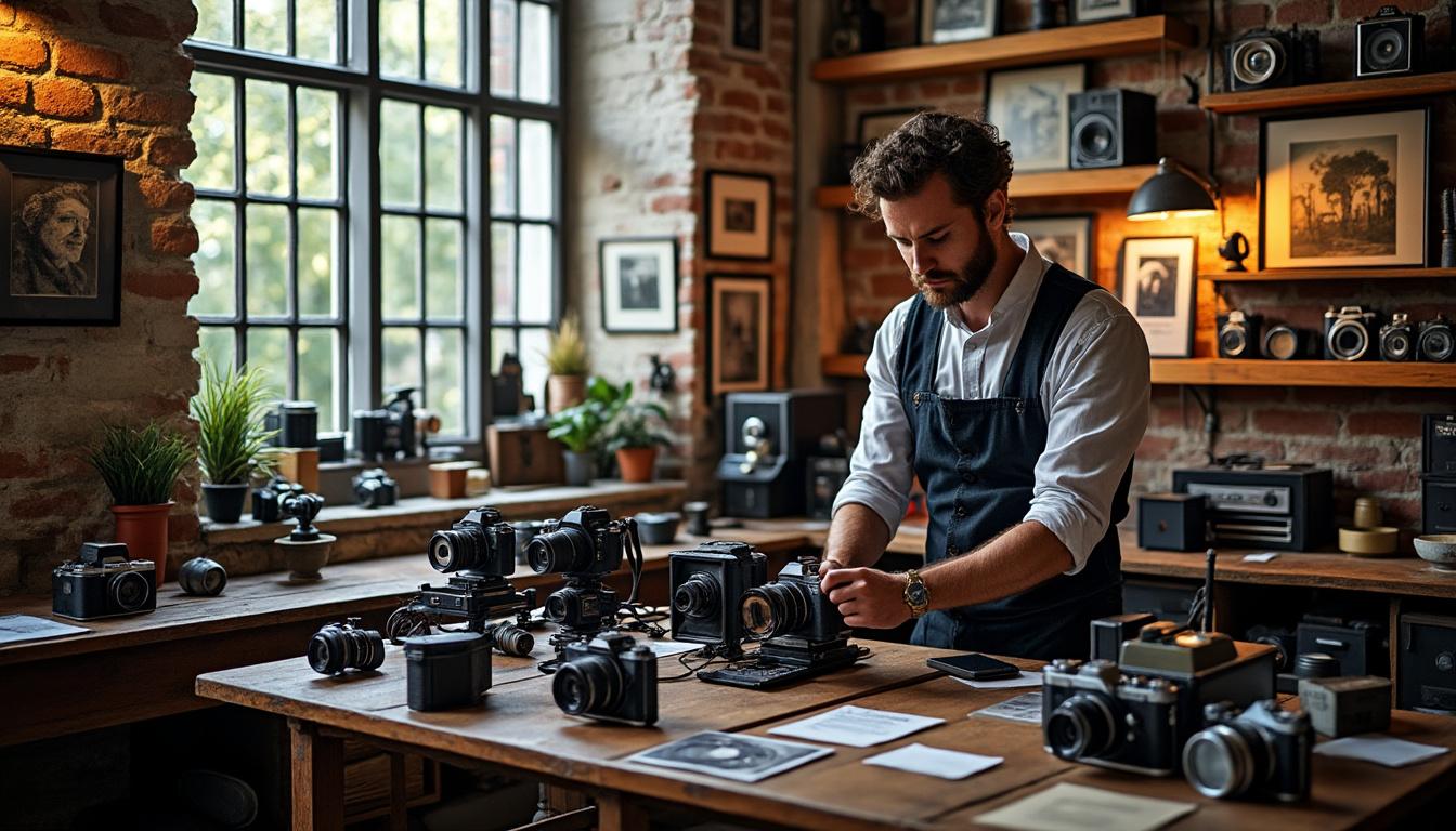 découvrez comment guillaume mermet allie innovation et tradition au sein du studio centenaire raynaud photo à gaillac, un lieu où l'art de la photographie se perpétue avec passion et modernité.