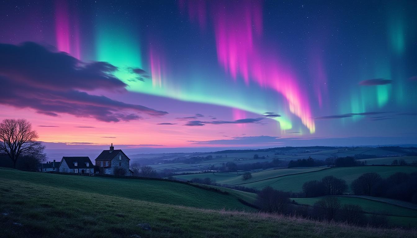 découvrez ce soir en normandie un phénomène rare : les aurores boréales illumineront le ciel. ne manquez pas ce spectacle naturel exceptionnel à couper le souffle.