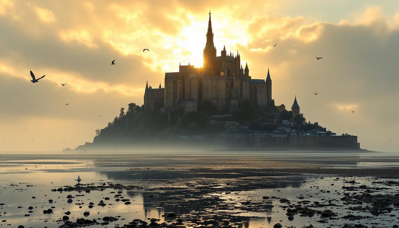 découvrez l'incroyable vidéo du mont saint-michel réalisée par un vidéaste américain, qui remet en question la réalité de ce site emblématique en évoquant des images dignes de l'intelligence artificielle.