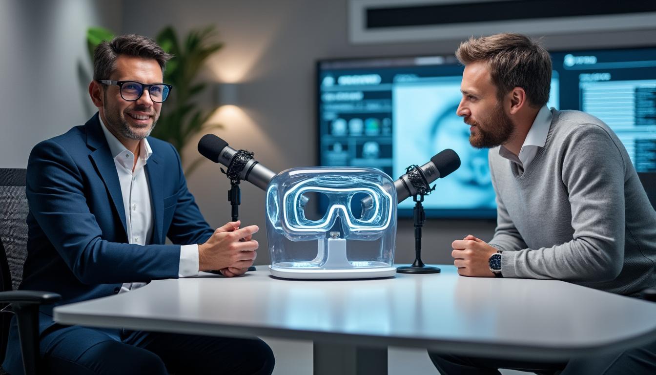 découvrez le podcast du 27/11 avec david rio, chef de l'innovation r&d chez essilorluxottica, et thomas jund, expert en simulation ophtalmologique chez insimo. une rencontre passionnante sur les avancées technologiques en ophtalmologie.