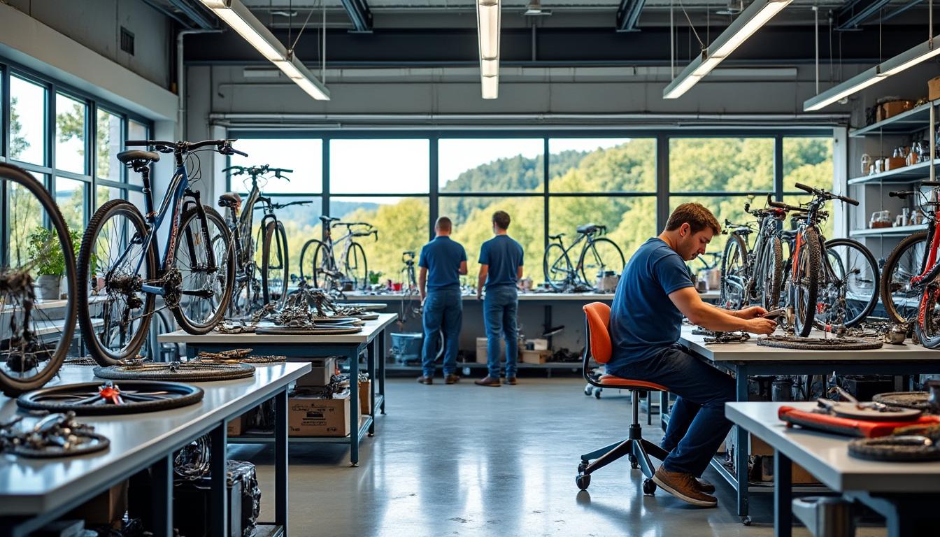 découvrez comment cycles services loire à saint-étienne transforme le recyclage en donnant une seconde vie aux pièces de vélos, alliant écologie et innovation pour un avenir durable.