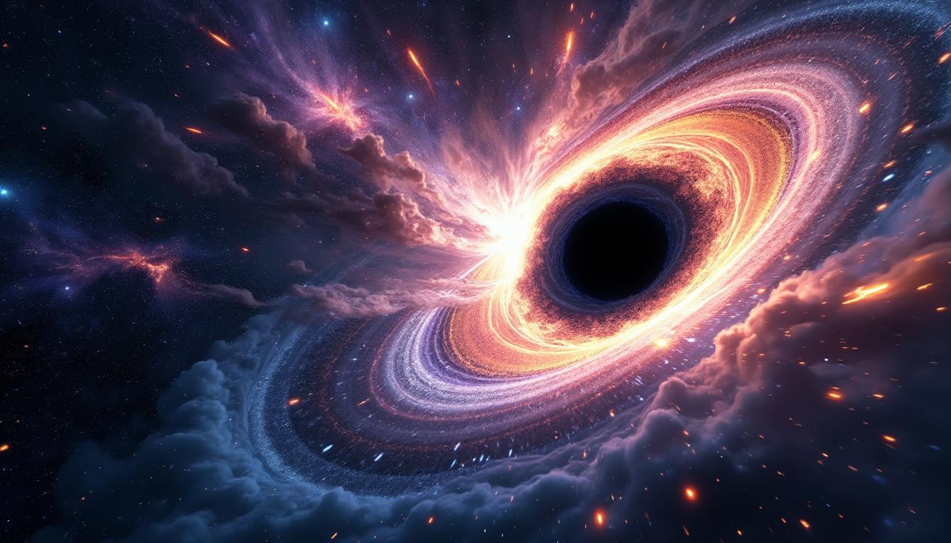 découvrez l'observation d'un sursaut d'une intensité inouïe près d'un trou noir supermassif, révélant des phénomènes cosmiques extraordinaires et enrichissant notre compréhension de l'univers.