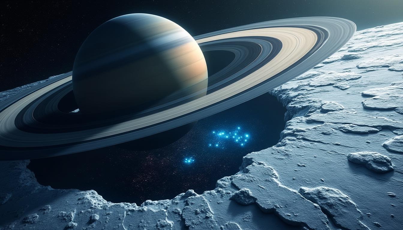 explorez les possibilités fascinantes d'une vie extraterrestre sur une lune de saturne grâce aux dernières découvertes scientifiques.