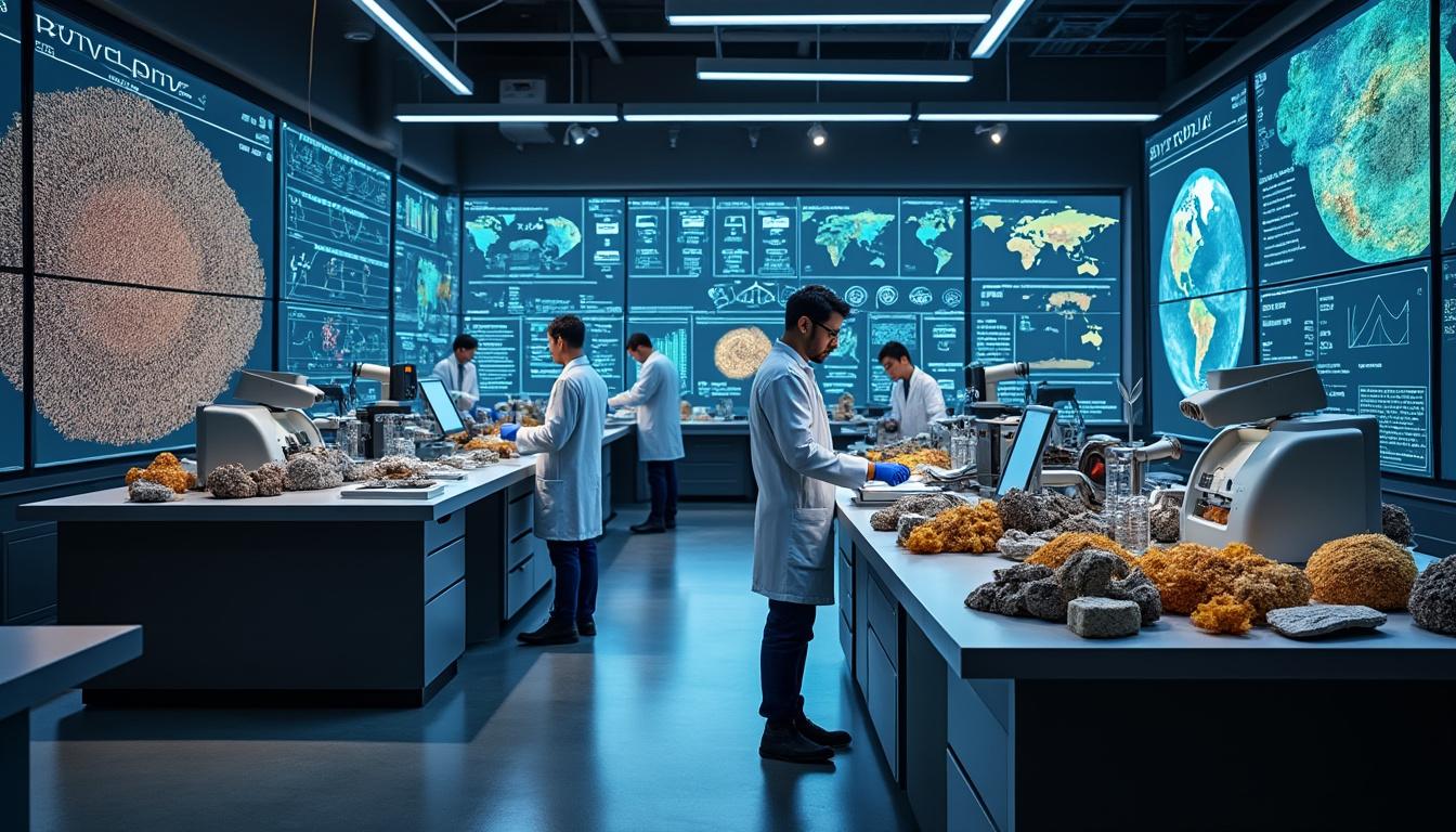 découvrez comment ce laboratoire met en lumière la richesse cachée de la terre et l'importance de l'innovation face aux crises dans cette vidéo inspirante.