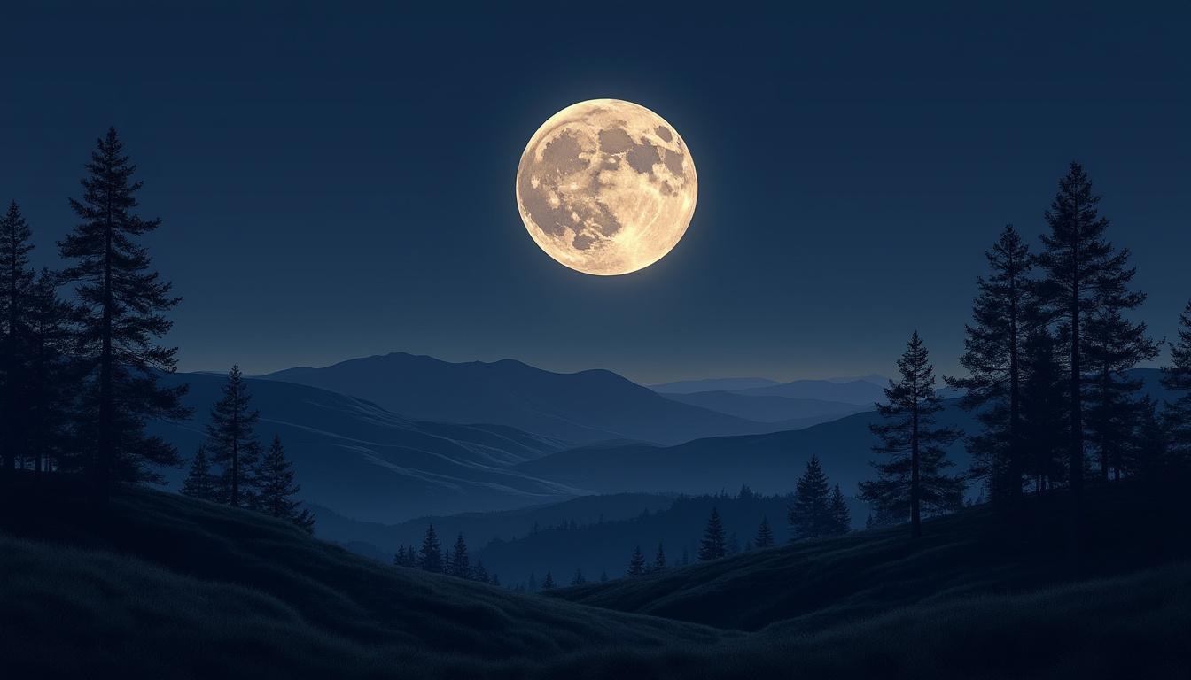 ce soir, assistez à une 'super lune' exceptionnelle, un phénomène céleste rare et spectaculaire à ne pas manquer avant 2042. émerveillez-vous devant ce spectacle unique dans le ciel.