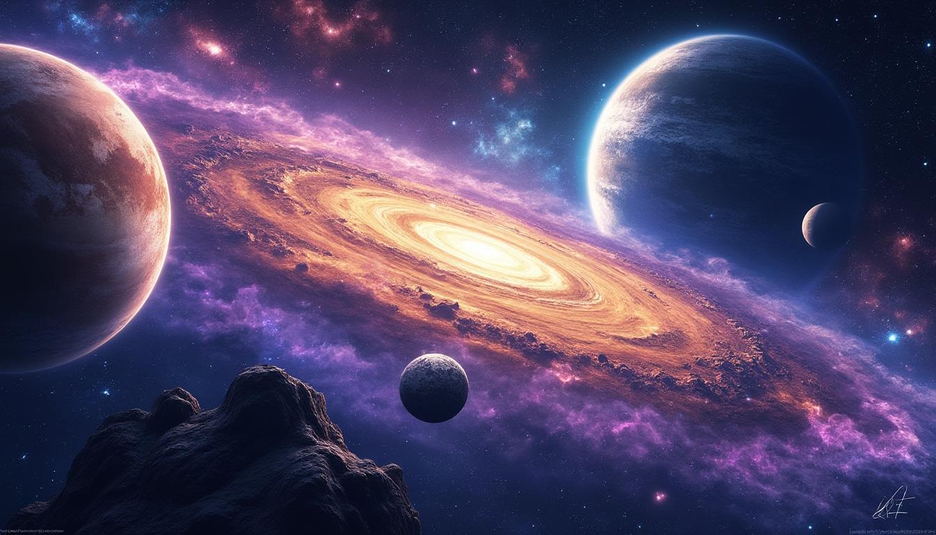 Encyclopédie D'astronomie - Initiation Aux étoiles Et Planètes - Livre Relié En Français