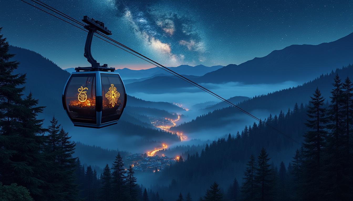 découvrez avallon autrement : une aventure unique entre astronomie, contes mystérieux du morvan et balade en télécabine sous un ciel étoilé enchanteur.