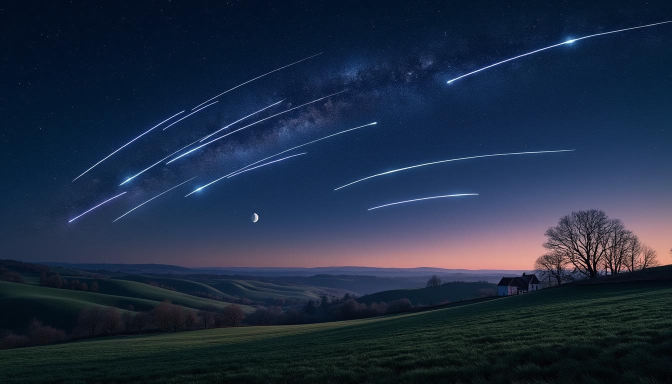 découvrez comment observer les étoiles filantes des géminides dans le ciel normand et profitez d'un spectacle céleste éblouissant en toute simplicité.