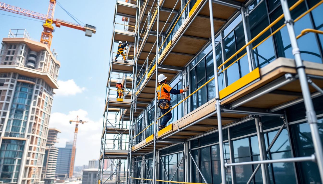 découvrez les échafaudages révolutionnaires qui innovent pour améliorer la sécurité et préserver la santé des ouvriers sur les chantiers.