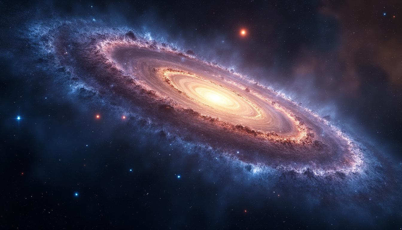 découvrez comment le télescope james-webb a dévoilé une galaxie au comportement surprenant, à la fois calme et turbulent, dans l’univers primordial, offrant un aperçu inédit de la formation galactique.