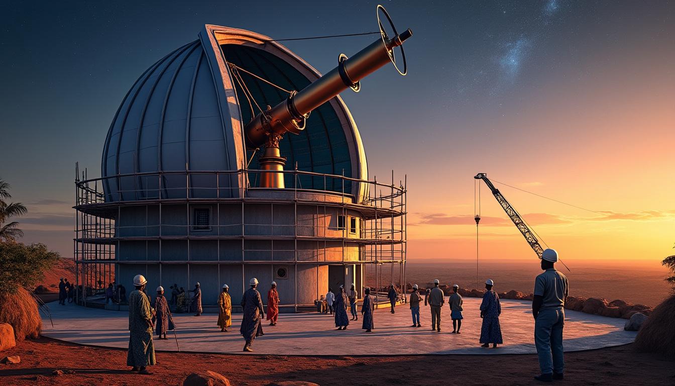 découvrez le projet ambitieux du sénégal avec le lancement de la construction d’un observatoire astronomique de pointe, marquant une avancée majeure dans la recherche scientifique en afrique.
