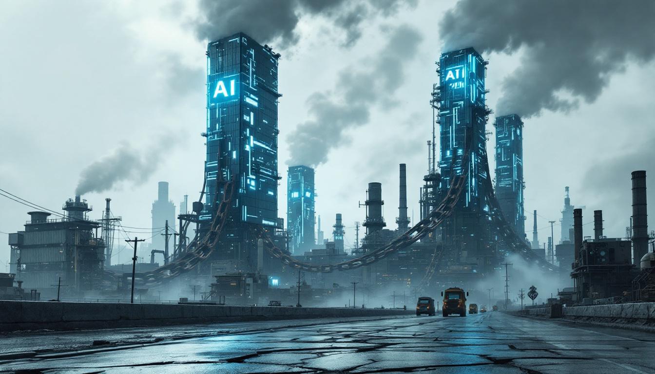découvrez comment l'économie chinoise est enfermée dans un cercle vicieux, entravant sa révolution industrielle axée sur l'intelligence artificielle, et les défis majeurs à surmonter pour son développement.