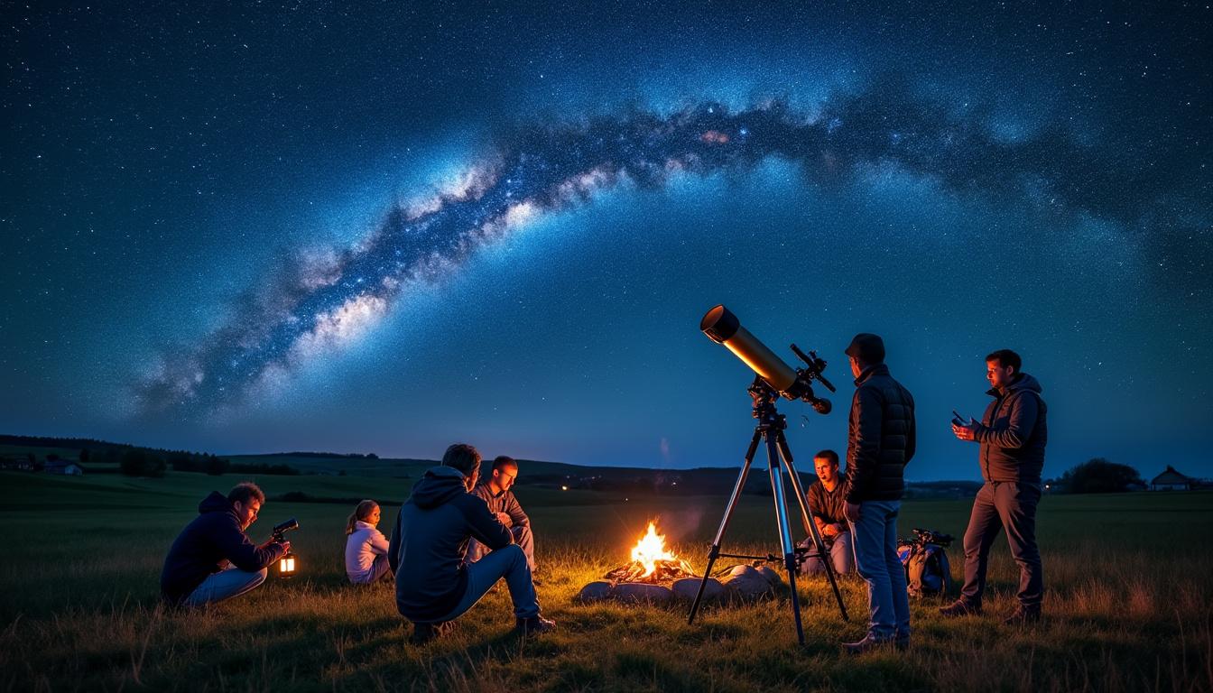 découvrez près de caen des passionnés qui partagent la magie des étoiles et la richesse de l’astronomie, où patience et émerveillement se rencontrent.