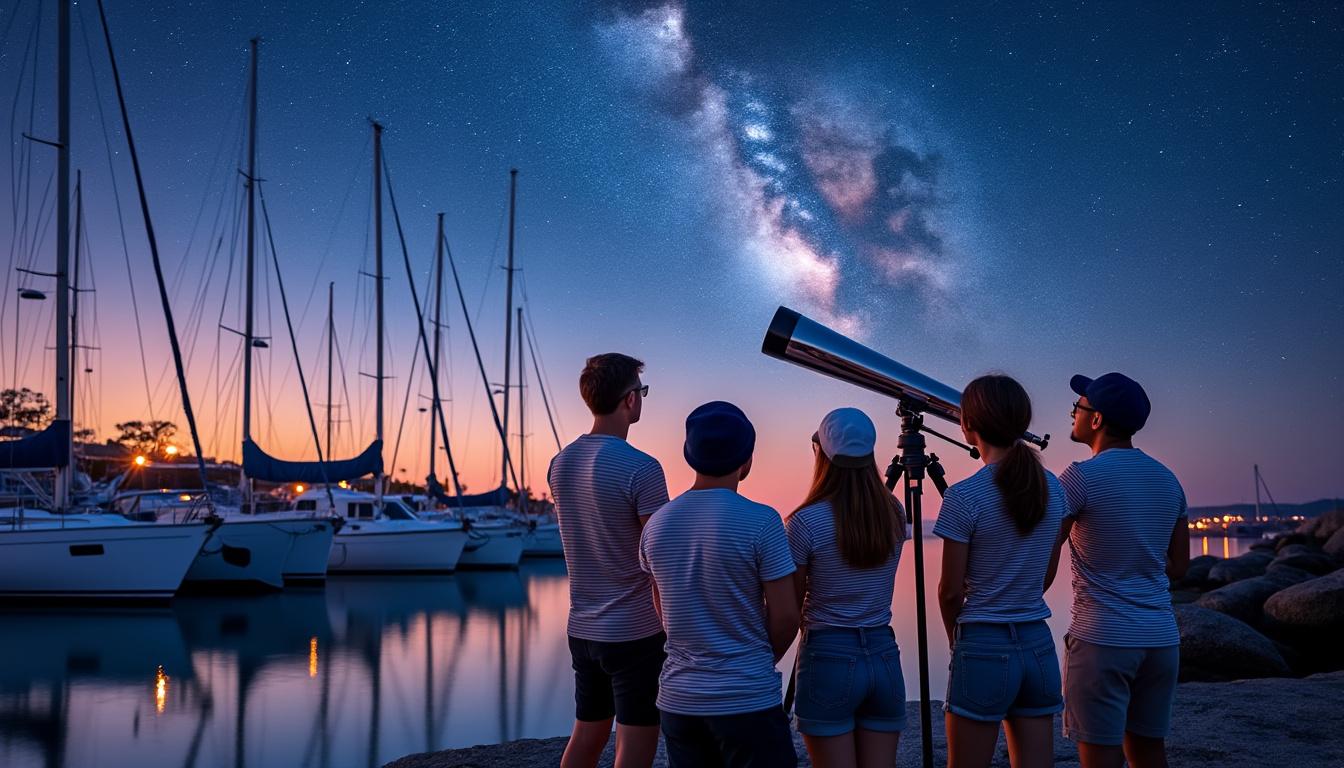 découvrez une immersion captivante en astronomie dédiée aux membres de l’amicale des plaisanciers des marinas de brest, alliant passion marine et exploration céleste.