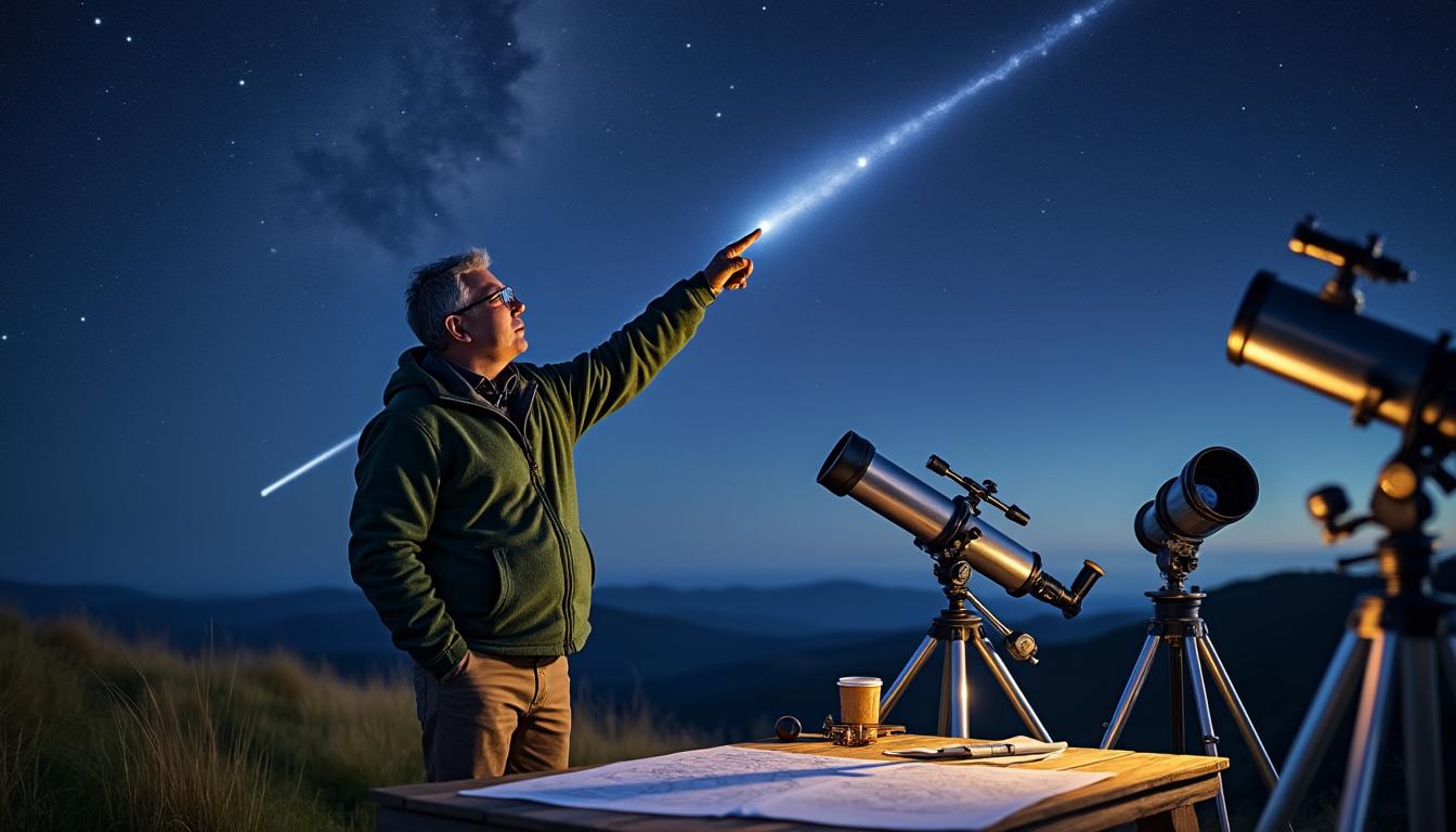 découvrez comment observer une pluie d'étoiles filantes imminente grâce aux conseils d'un astronome passionné. plongez dans ce ballet céleste exceptionnel et laissez-vous émerveiller par la beauté du cosmos.