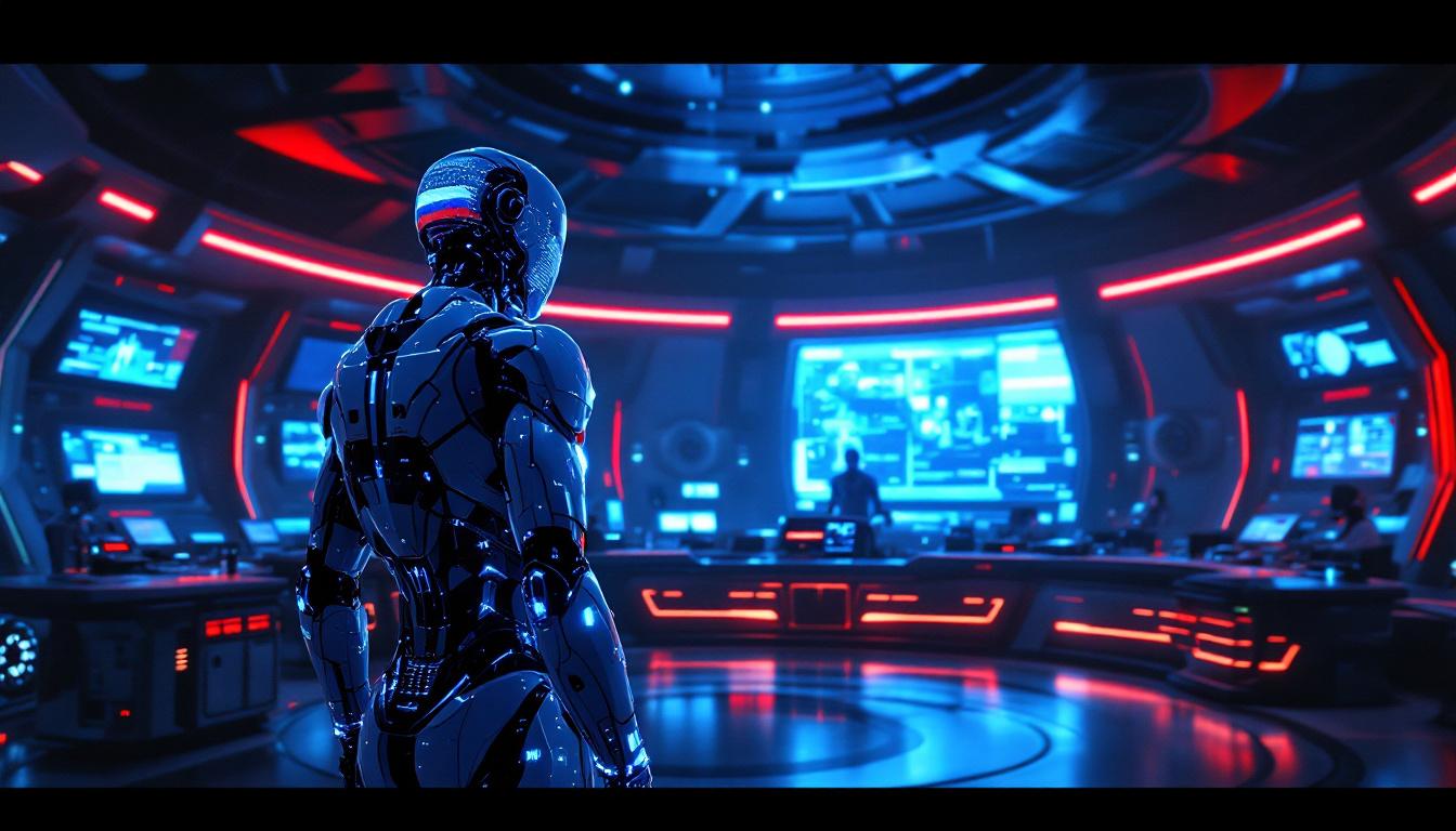 en russie, le gouvernement utilise une intelligence artificielle dont l’idéologie est clairement affirmée, reflétant une stratégie politique assumée.