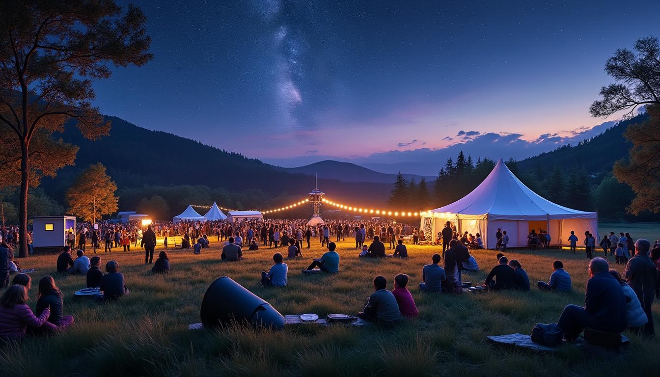 participez à l'inauguration du deuxième festival d’astronomie « de la terre aux étoiles » le vendredi 9 janvier, pour une soirée d’émerveillement et de découvertes célestes.
