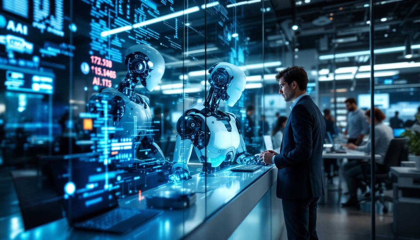 l'intelligence artificielle menace des milliers d'emplois chez société générale et bnp paribas, provoquant une transformation majeure dans le secteur bancaire.