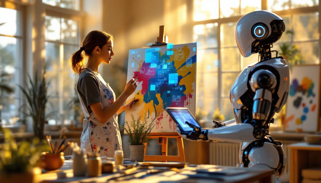 découvrez comment l'ia révolutionne la création artistique en devenant un allié innovant et surprenant pour les artistes de tous horizons.