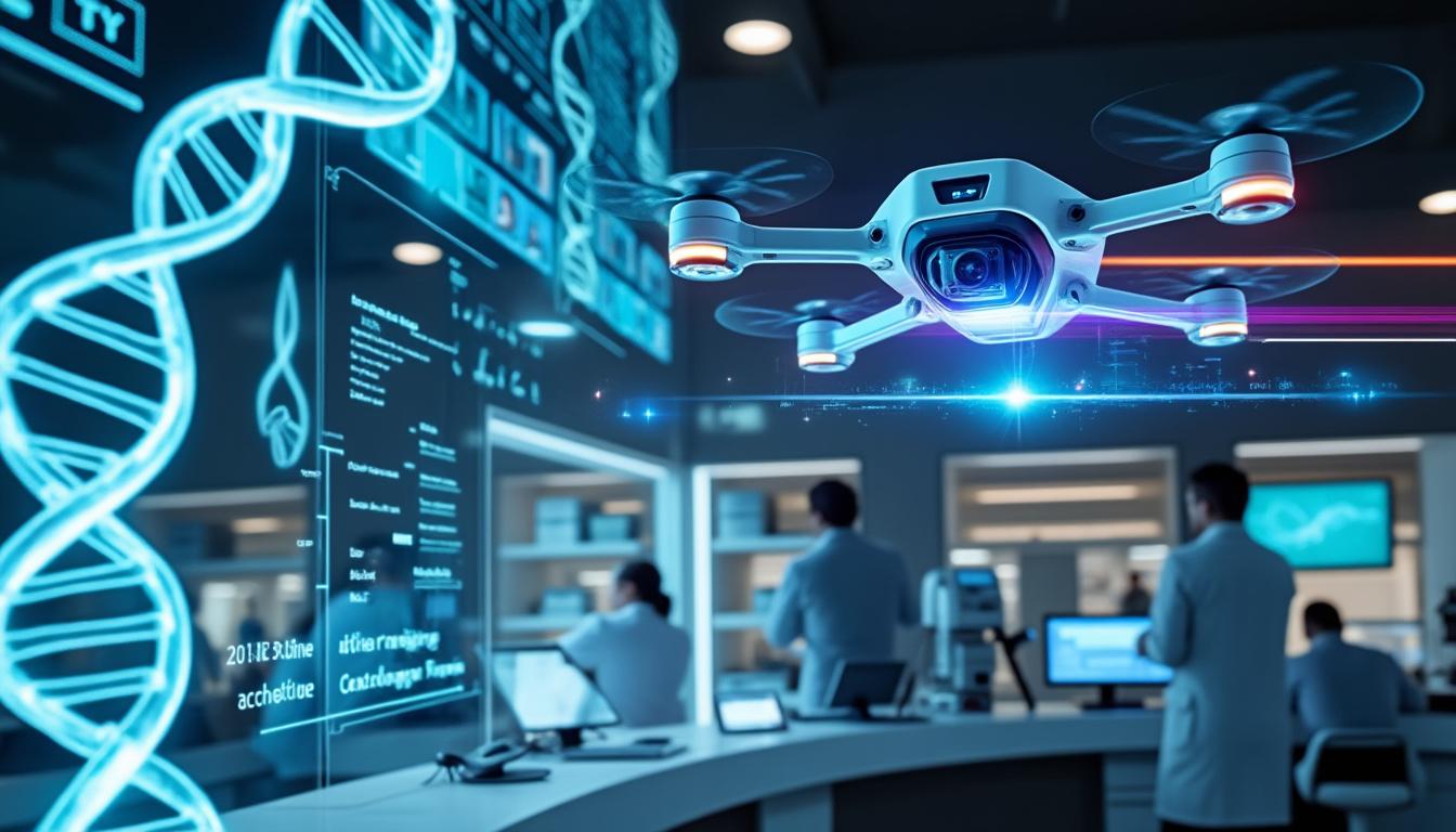 découvrez comment l'essor des drones transforme la biologie moléculaire, en apportant des avancées technologiques majeures pour la recherche et l'analyse scientifique.