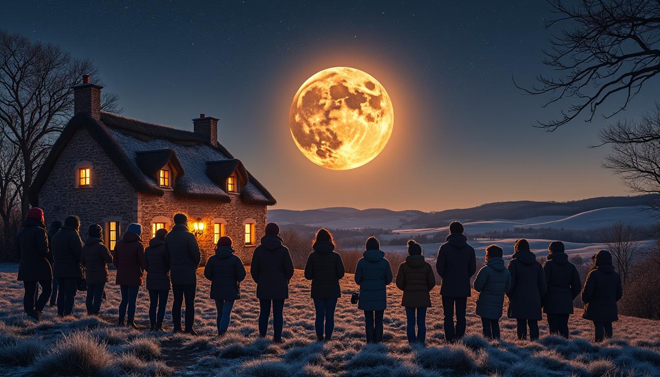 découvrez la « lune du loup » en janvier, une spectaculaire super lune qui a émerveillé les charentais passionnés. admirez leurs clichés impressionnants et plongez dans cette nuit magique.