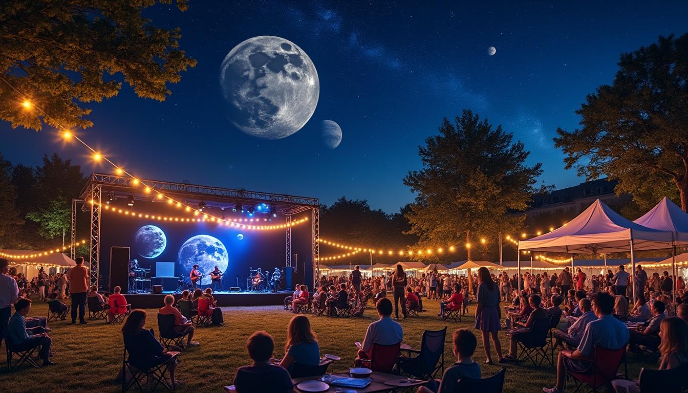 découvrez le festival d'astronomie ce week-end à nantes métropole : exposition, concerts et activités pour explorer les mystères du ciel et des étoiles en famille ou entre amis.