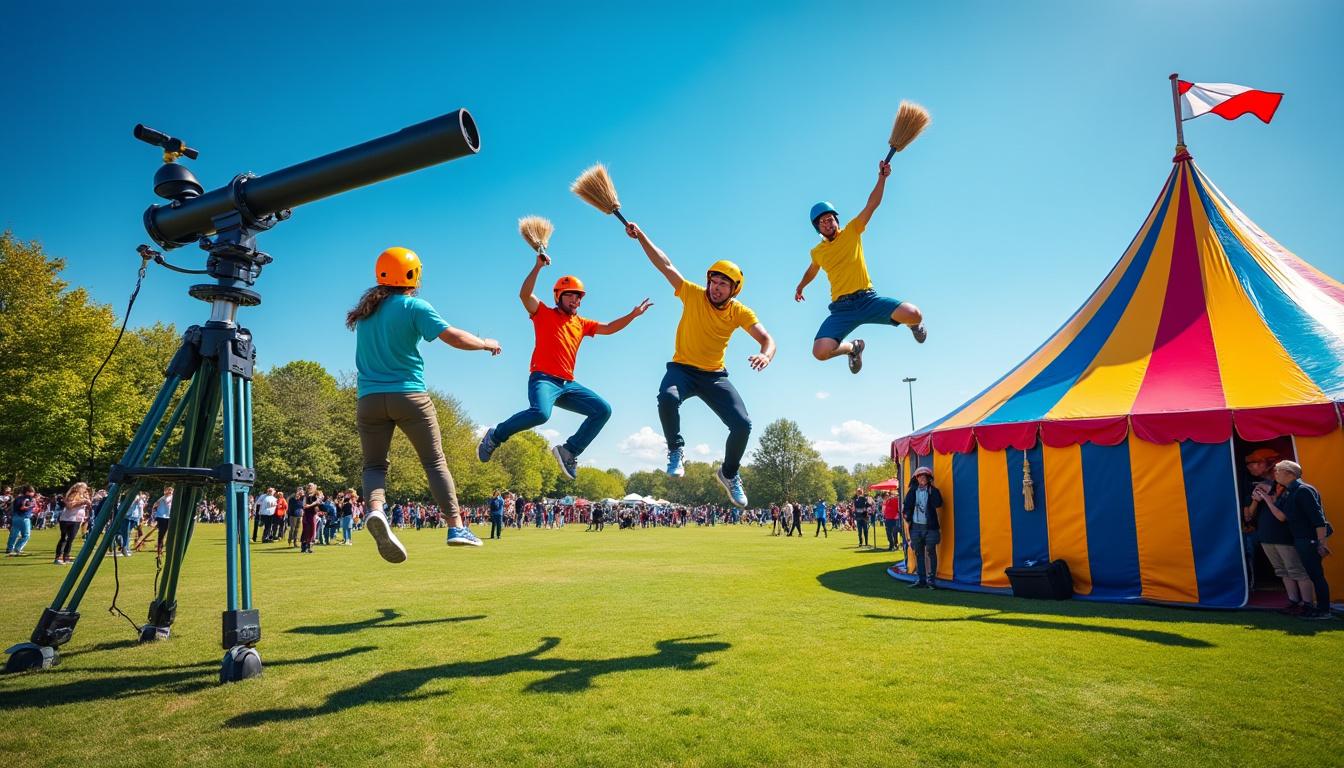 découvrez nos idées originales pour un week-end à nantes alliant astronomie, spectacle de cirque et quadball, pour des aventures uniques et divertissantes.