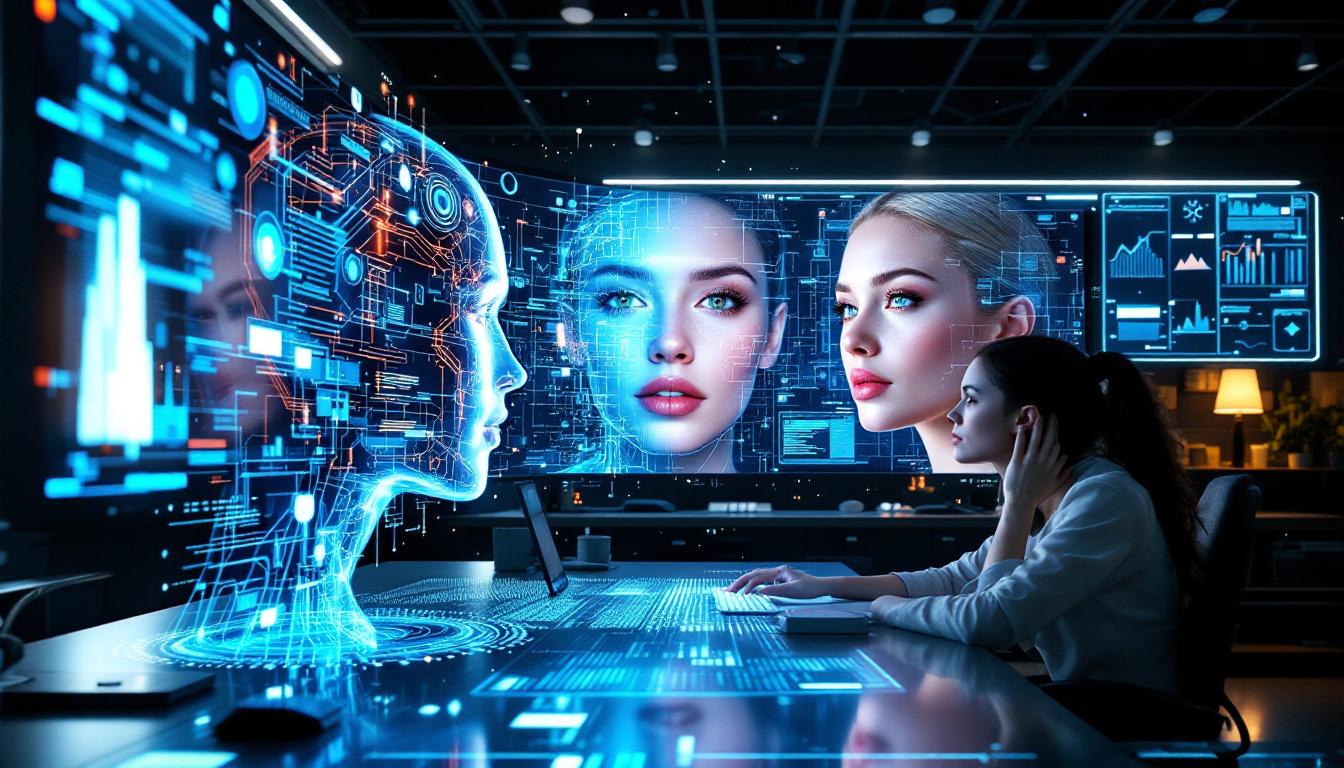 découvrez comment l'intelligence artificielle transforme le métier des mannequins et des graphistes en redéfinissant la création et la représentation de nos visages.