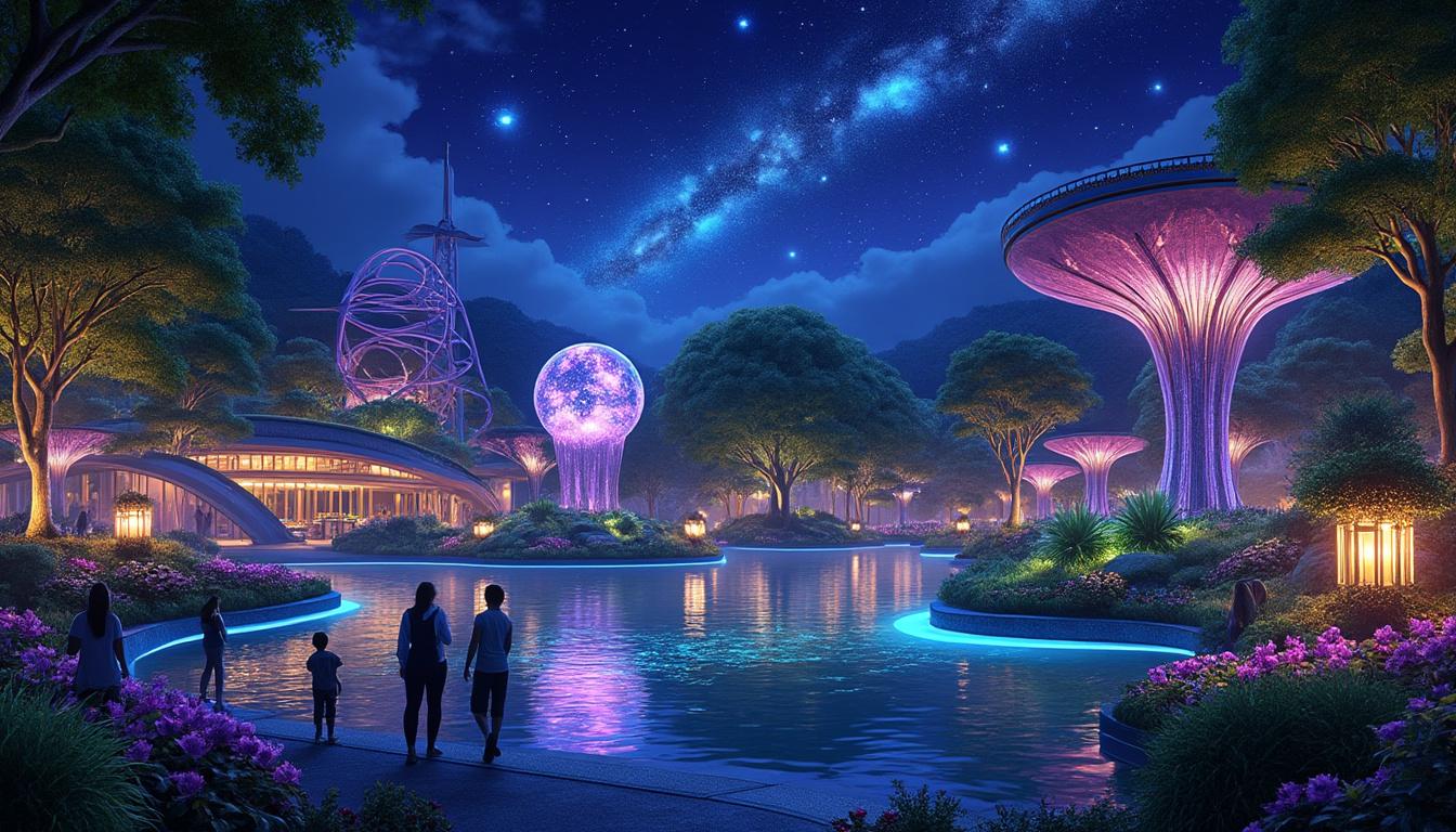 explorez les trésors naturels et les paysages époustouflants du parc du cosmos, un lieu unique pour les amateurs de nature et d'aventure.