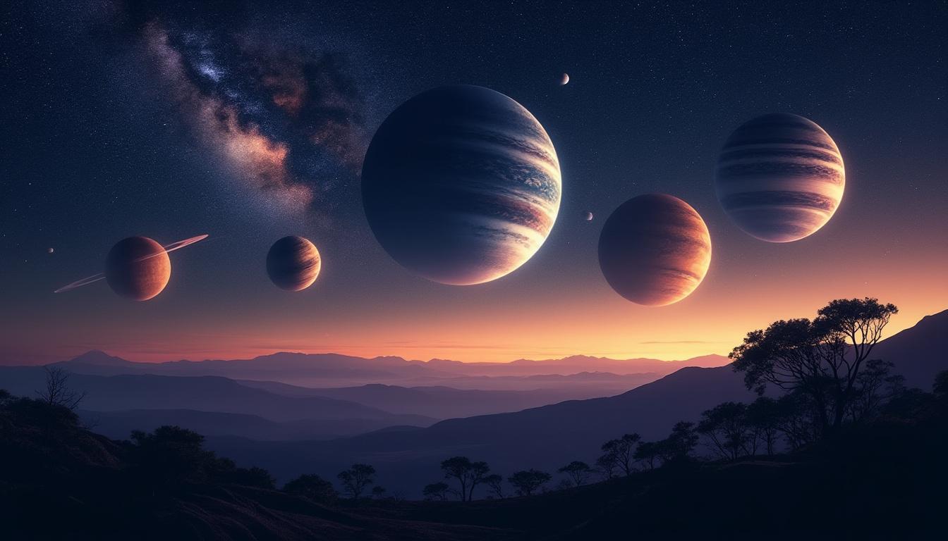 découvrez comment observer la spectaculaire parade des planètes dans le ciel nocturne avec notre guide complet. profitez des nuits à venir pour admirer cet événement astronomique unique à ne pas manquer.