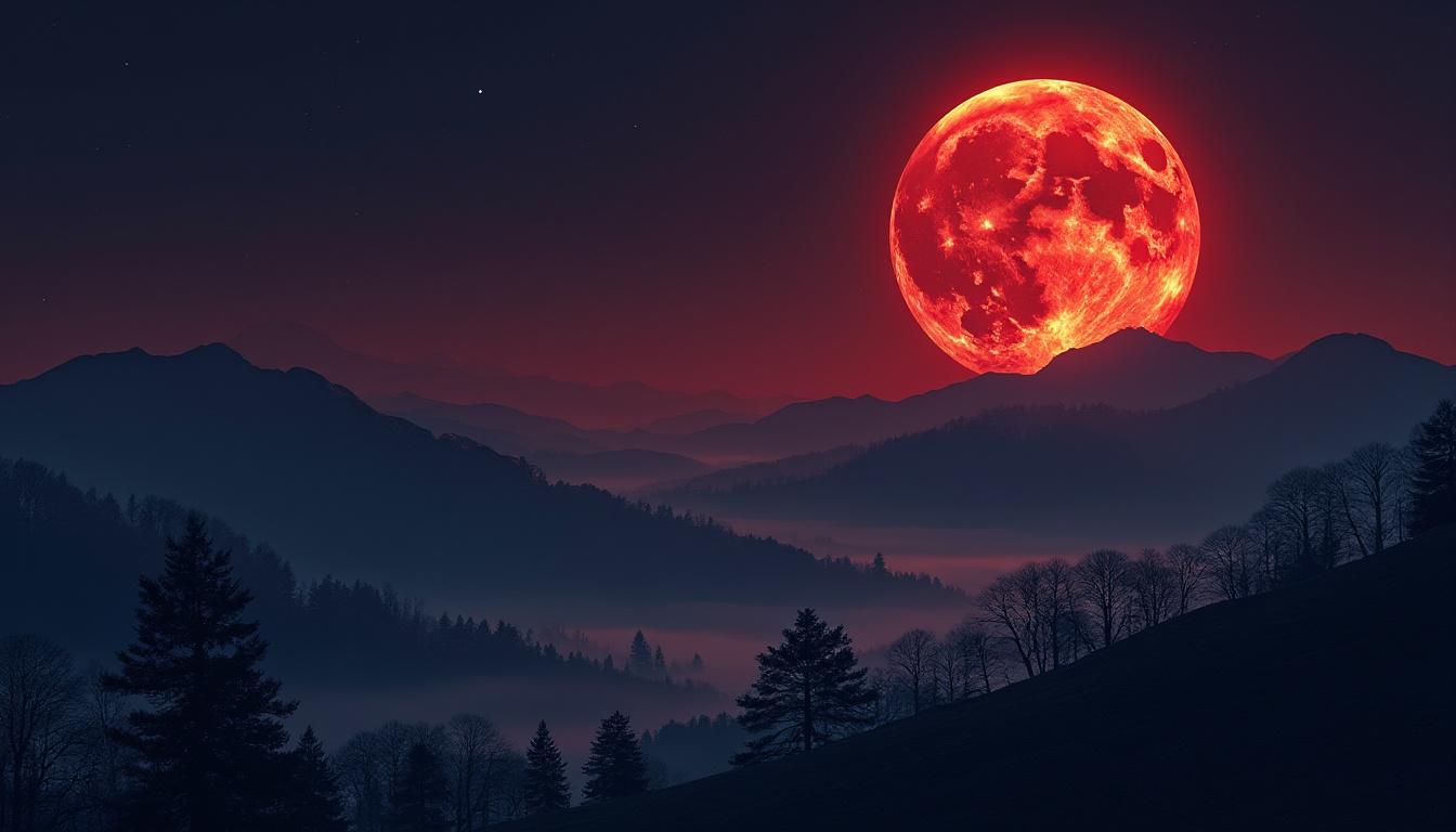 découvrez pourquoi la pleine lune de début mars prendra une teinte rouge spectaculaire, ses causes astronomiques et ce phénomène rare à ne pas manquer.
