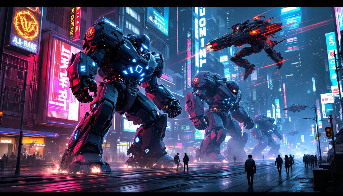 découvrez la lutte intense entre les géants de la technologie américaine dans le domaine de l'intelligence artificielle, où innovation et compétition redéfinissent l'avenir numérique.