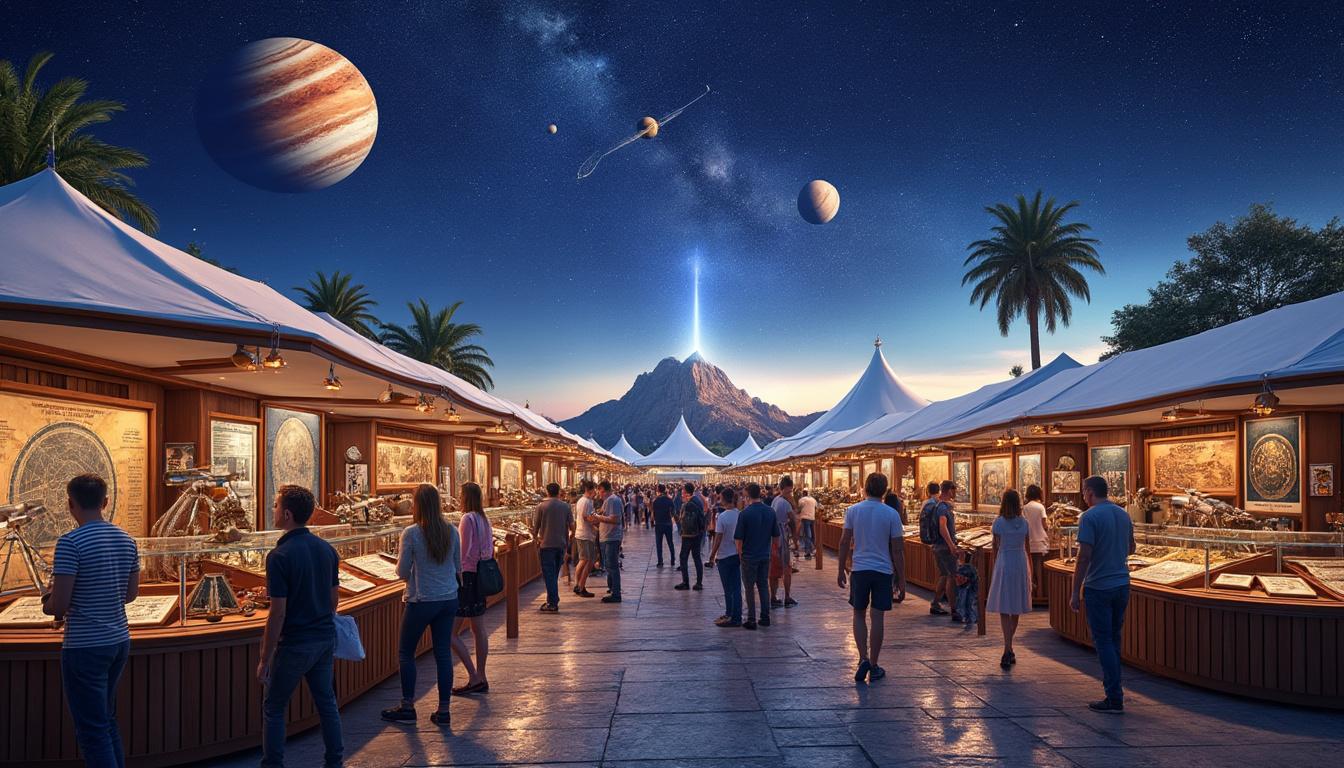 découvrez la bourse multi-collections de billom, un événement unique qui célèbre l'astronomie avec une série d'expositions variées pour passionnés et curieux.