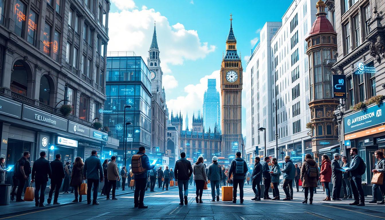 le royaume-uni envisage d'instaurer un revenu universel financé par les grandes entreprises technologiques afin de soutenir les travailleurs impactés par l'intelligence artificielle.