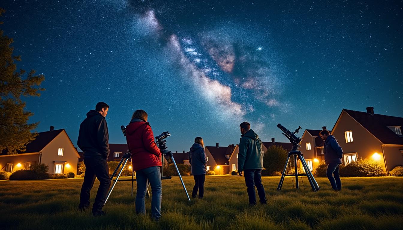 découvrez une soirée d'observation astronomique exceptionnelle à noidans-lès-vesoul avec l’association astronomie 70 ce samedi soir. plongez dans l'univers des étoiles et explorez la beauté du ciel nocturne.