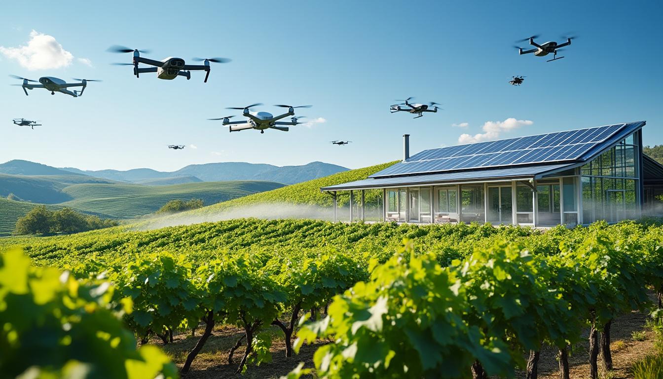 découvrez comment la haute technologie transforme les vignobles de sallèles-d’aude, alliant tradition et innovation pour une viticulture durable et performante.