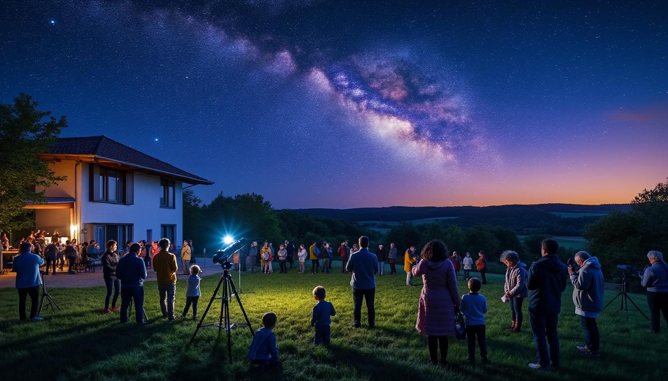 participez à la soirée astronomie à la mjc de monistrol-sur-loire le vendredi 20 février et explorez les mystères fascinants du cosmos à travers des animations et observations.