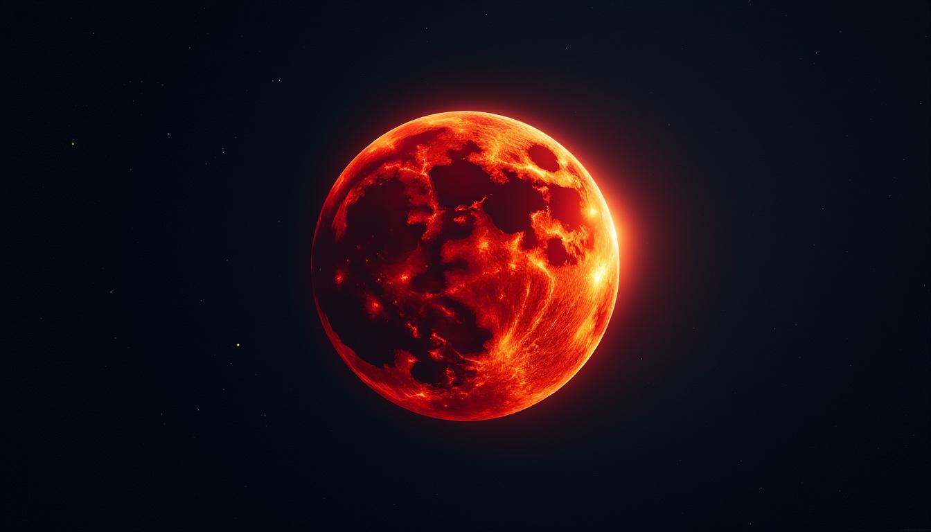 découvrez l'éclipse lunaire totale du 3 mars 2026, appelée lune de sang, qui baignera la lune d'une teinte rouge spectaculaire, un phénomène astronomique à ne pas manquer.