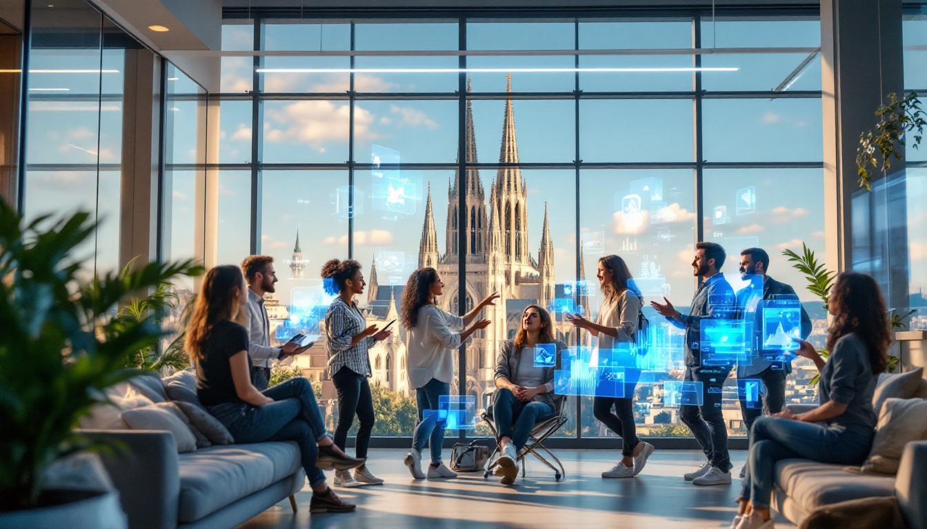 une start-up lyonnaise innovante lève 1 million d'euros pour transformer l'accessibilité grâce à l'intelligence artificielle, ouvrant de nouvelles perspectives inclusives.