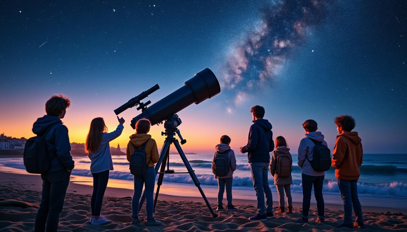 découvrez une semaine immersive d’astronomie à biarritz pendant les vacances de pâques, spécialement conçue pour les jeunes curieux passionnés d'étoiles et d'univers.