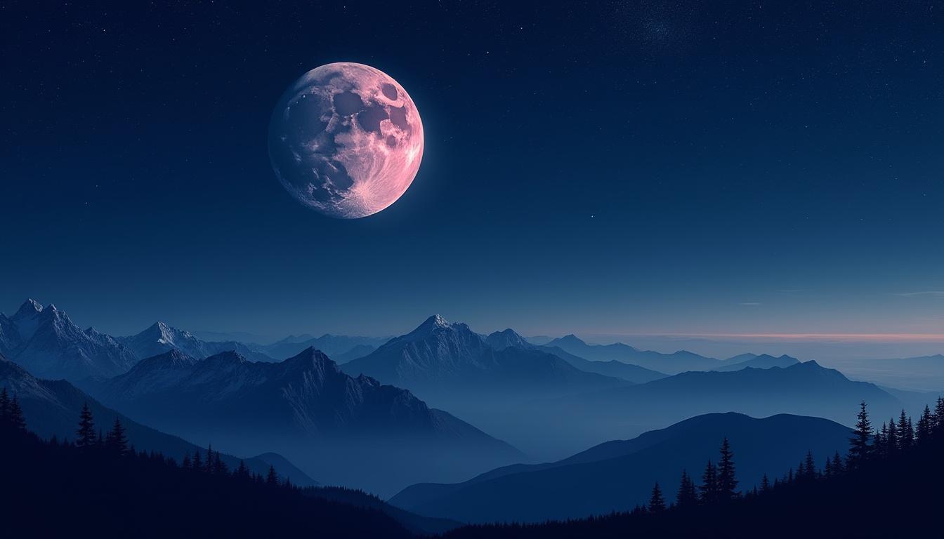 découvrez pourquoi la lune semble rose cette nuit, mais n'est en réalité qu'une illusion d'optique liée à l'atmosphère terrestre dans cet article d'astronomie.