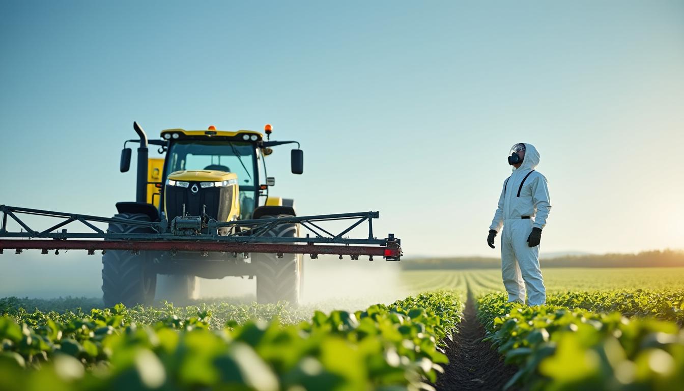 découvrez une étude révélant un lien significatif entre l'exposition aux pesticides en agriculture et l'augmentation des risques de maladies, soulignant l'importance de mesures de protection pour les agriculteurs.