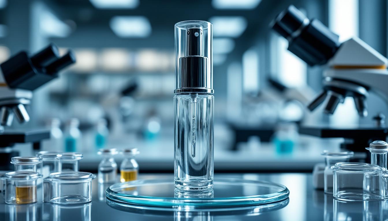 découvrez un soin révolutionnaire, résultat de 12 ans de recherche médicale, offrant une efficacité trois fois supérieure à celle d'un sérum classique pour une peau éclatante et revitalisée.